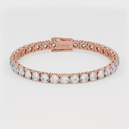 Asrine 16ctw Round Diamond Tennis Bracelet