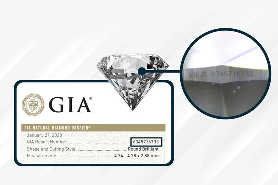 GIA certificated lab diamond